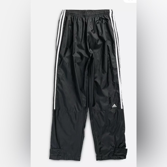 ADIDAS Vintage Y2K Men’s Windbreaker Athletic Baggy Wide-Leg Sweatpants